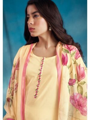 Cotton Suit (Lemon Colour)