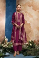 Bemberg Silk Suit (Wine Colour)