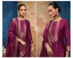 Bemberg Silk Suit (Wine Colour)