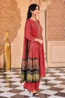 Viscose Dola Silk Suit