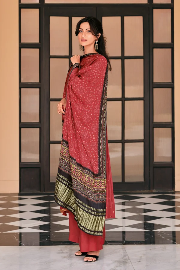 Viscose Dola Silk Suit