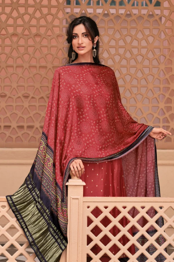 Viscose Dola Silk Suit
