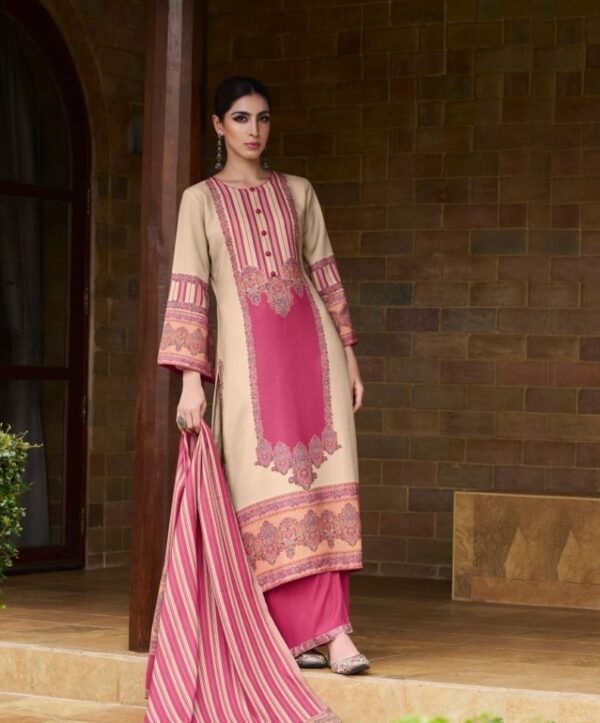 Pashmina Digital Print Suit