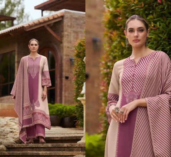 Pashmina Digital Print Suit